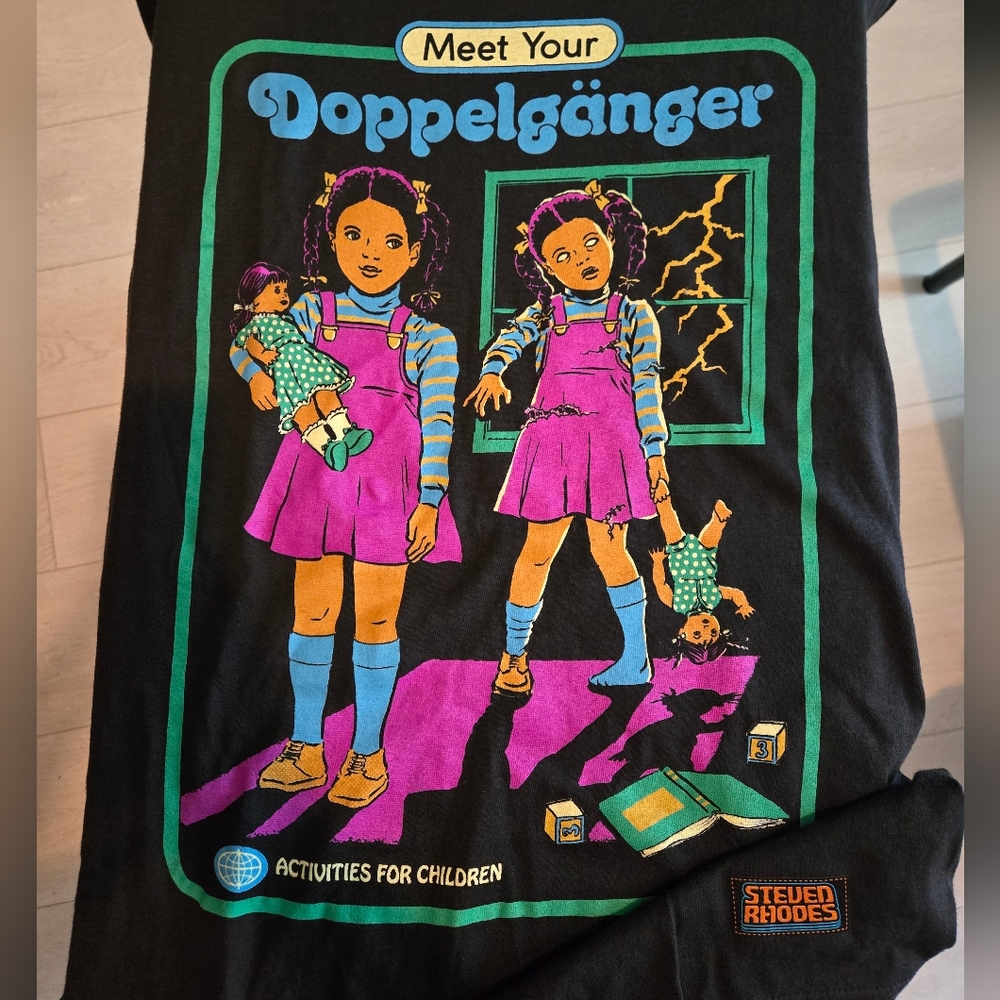 Steve Rhodes graphic Tee - Doppelganger Design
